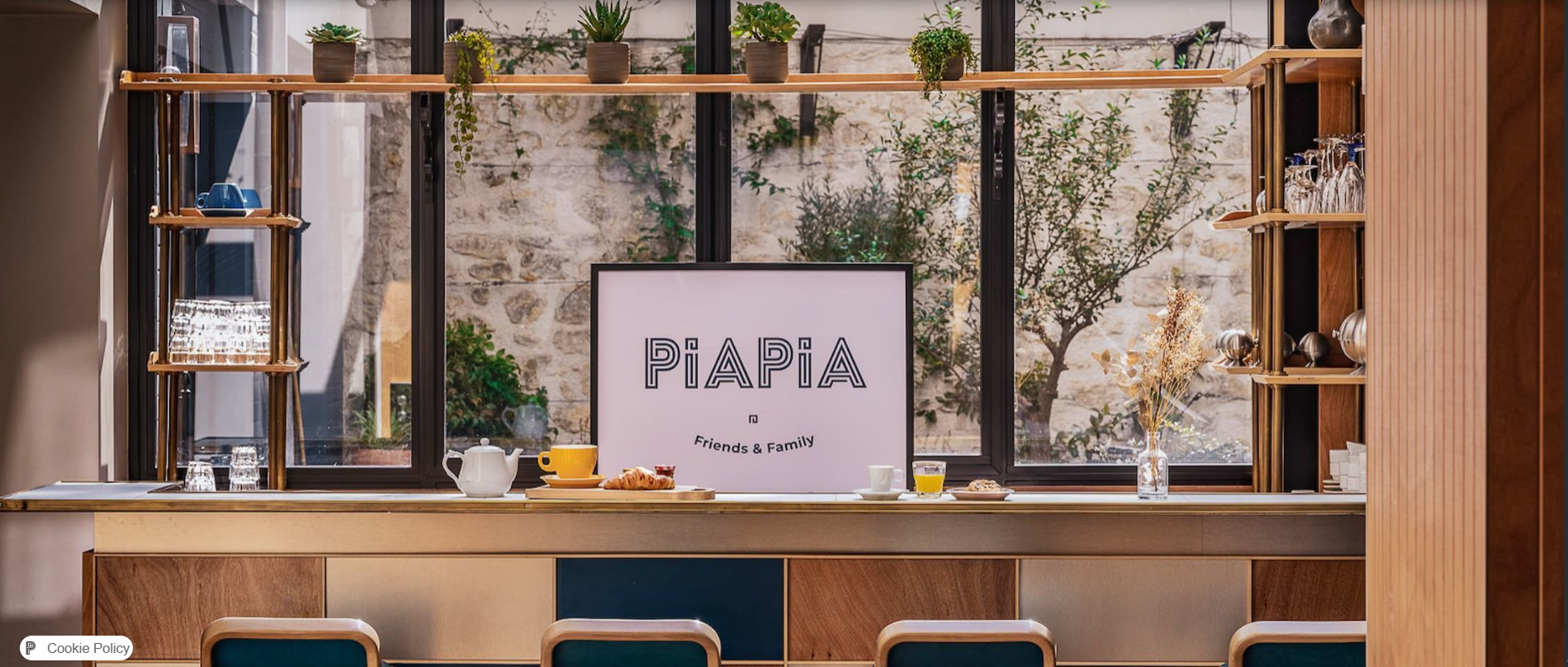 Hôtel PiaPia Paris — bar Friends & Family