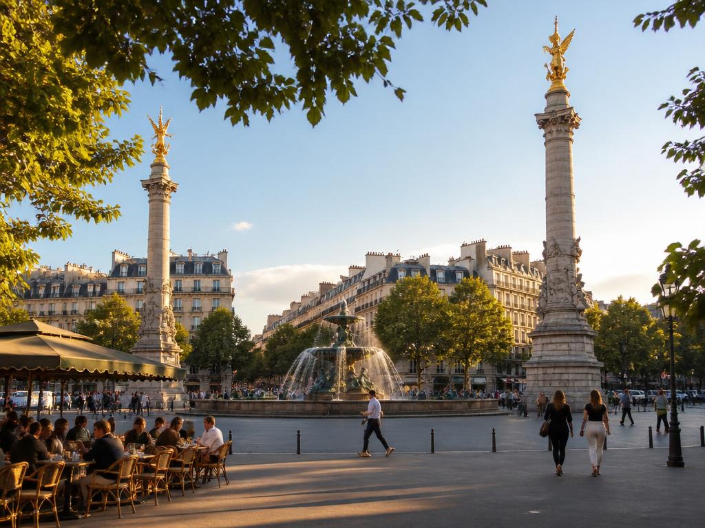 Hôtel PiaPia Paris — vue du quartier Nation / Père Lachaise, Paris 20e