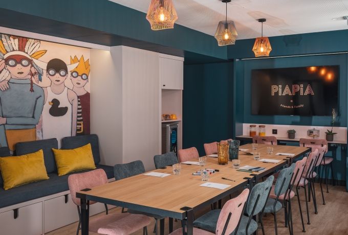 PIAPIA Room: 1 space, 2 vibes